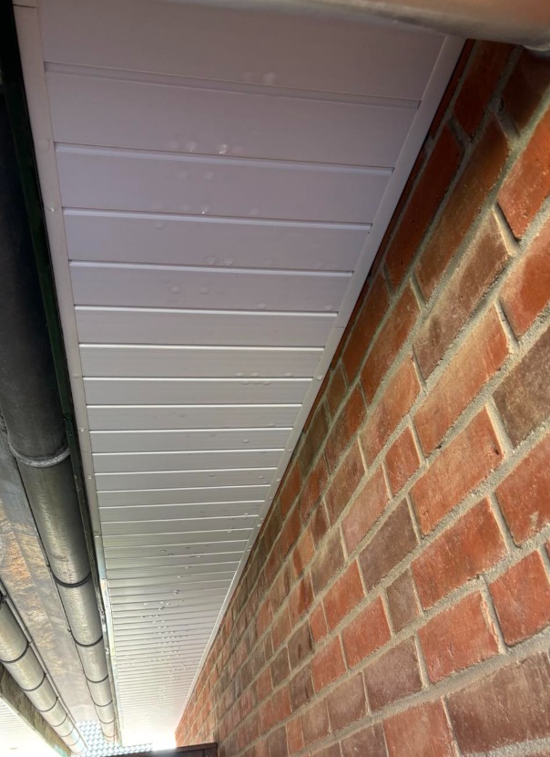 Dachunterstand nachher