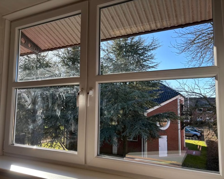 Fenster vor Glasreinigung Oldersbek